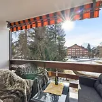 In Sur Ollon, Emeraude, For 3 Only 100m To Bretaye Train Apartment