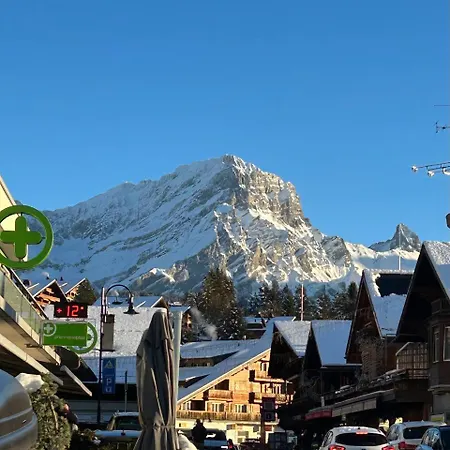 Appartement In Sur Ollon, Emeraude, For 3 Only 100m To Bretaye Train *