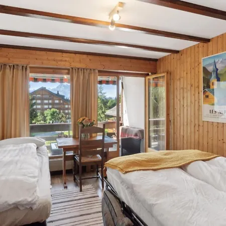 In Sur Ollon, Emeraude, For 3 Only 100m To Bretaye Train * Villars-sur-Ollon