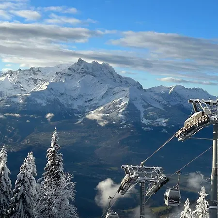 In Sur Ollon, Emeraude, For 3 Only 100m To Bretaye Train * Villars-sur-Ollon