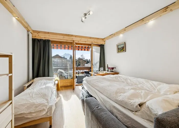 In Sur Ollon, Emeraude, For 3 Only 100m To Bretaye Train