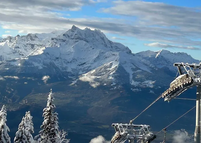 In Sur Ollon, Emeraude, For 3 Only 100m To Bretaye Train * Villars-sur-Ollon