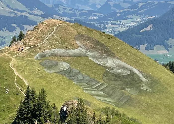 Apartment In Sur Ollon, Emeraude, For 3 Only 100m To Bretaye Train