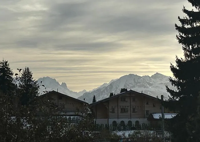 In Sur Ollon, Emeraude, For 3 Only 100m To Bretaye Train * Villars-sur-Ollon