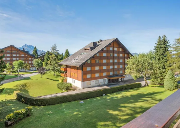 In Sur Ollon, Emeraude, For 3 Only 100m To Bretaye Train Apartment Villars-sur-Ollon