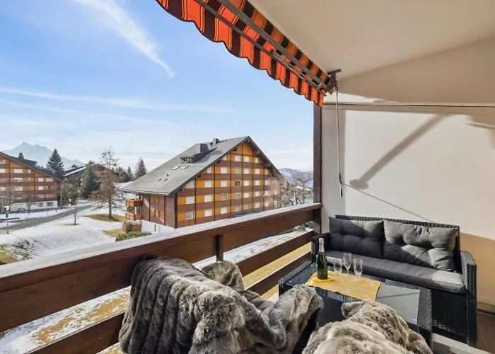 In Sur Ollon, Emeraude, For 3 Only 100m To Bretaye Train